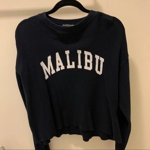 brandy melville malibu crewneck